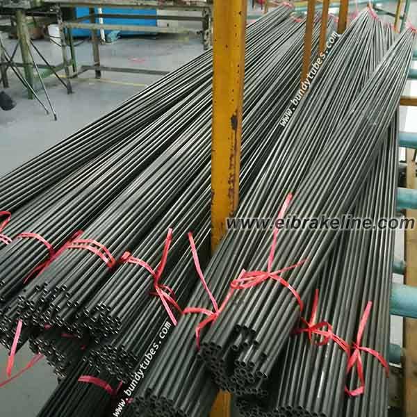 PVF Coaetd Brake Line Tube Straight Cut