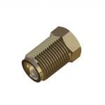 M10x1 ISO Type B Brass Male Fitting