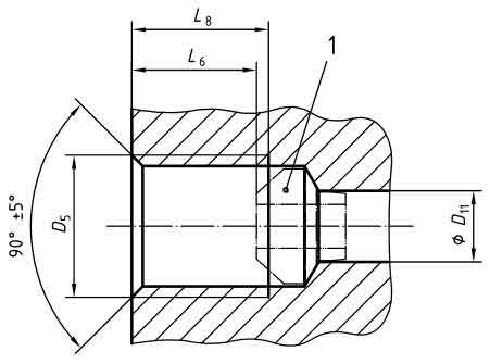 Type AS 2 tapped hole for double flare