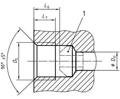 Type BS 2 tapped hole